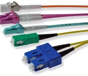 Conectores de fibra óptica LC y SC