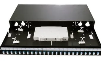 Panel deslizante SC simplex / LC dúplex de 24 posiciones