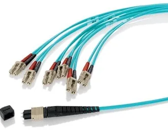 Mazos de fibra para convertir 40/100G en canales 10G