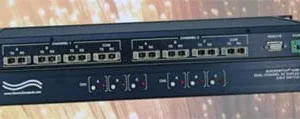 Switch de fibra óptica de doble canal