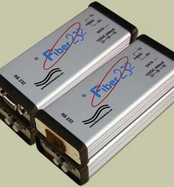 Convertidor de fibra a RS232