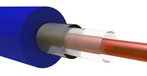 Cable non-strip de fibra óptica