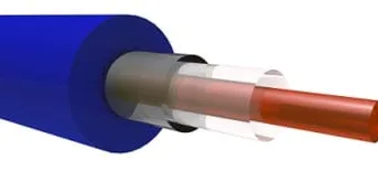 Cable non-strip de fibra óptica