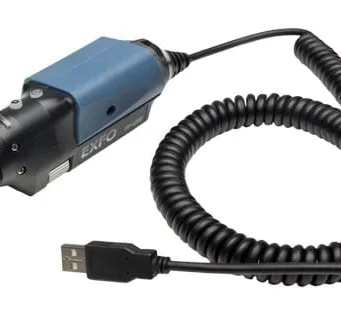Sonda de inspección de fibra óptica con enfoque automático