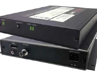 Conversor HDMI a fibra óptica