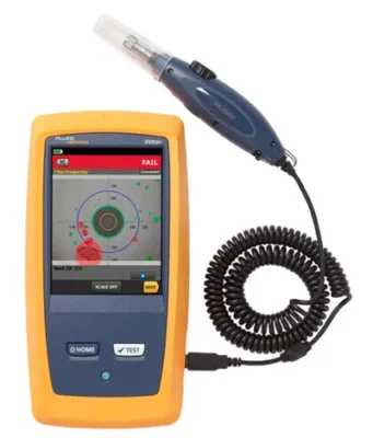 Sistema para inspección de fibras ópticas