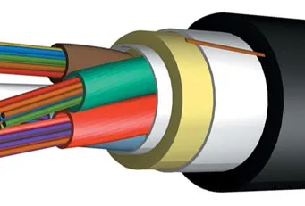 cable de fibra óptica para tendido aéreo