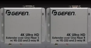 Extensor de fibra óptica 4K UHD