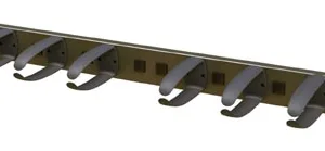 Pasahilos con anillas desmontables