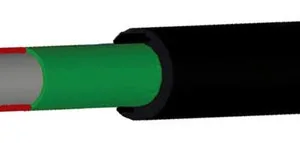 Cable blindado drop