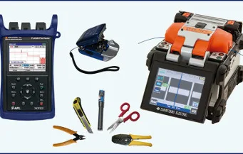 Kit para instalador de fibra óptica