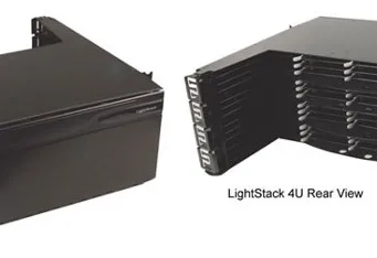 Armario 4u para cables de fibra óptica