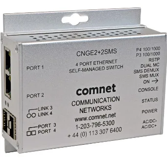 Dispositivo para conectar cámaras IP en anillo