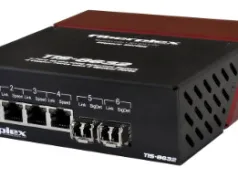 Switch Ethernet cobre a fibra óptica