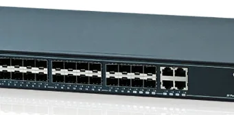 Switch QoS para fibra óptica