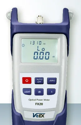 Medidores de potencia óptica manuales