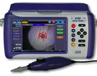 Inspección de conectores de fibra óptica