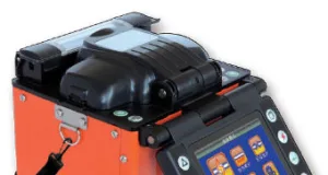 Mini-fusionadora con posicionamiento de precisión