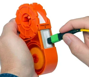 Limpiador de conectores tipo casete