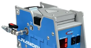 Máquina automática para soplado de fibra óptica