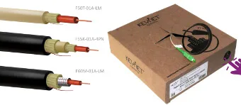 Pigtails de fibra óptica para acometidas FTTh