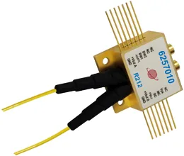 Receptor óptico balanceado AGC