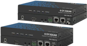 Extensor de fibra óptica para DisplayPort DVI-7380