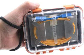 Caja de lanzamiento de cable OTDR STS826B