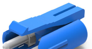 Conector Micro CS de un canal y dos fibras