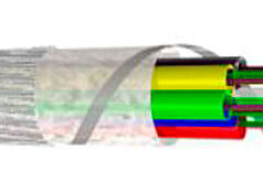 Cable de distribución flexible EE86RG60000960GNP de 96 fibras para tendidos aéreos Cable de distribución flexible de 96 fibras para tendidos aéreos