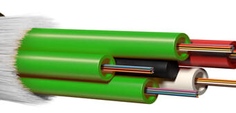 Cable de 48 fibras ópticas MM OM4 para interiores y exteriores