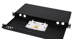 PSP-EE-G21-1U-24-SCD-2K9Z-BK Panel de parcheo 1U de veinticuatro puertos