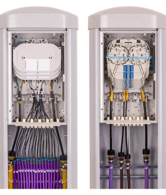 Hubs de distribución de fibra MDP S 96S 24/48 y MDP S 96S SFMS