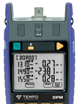 Medidor óptico de potencia MPO de gran área T2600XL-GE5